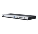 DLH Station d'accueil USB-C 4K triple affichage avec Power Delivery 100W - 2x DisplayPort / 1x HDMI