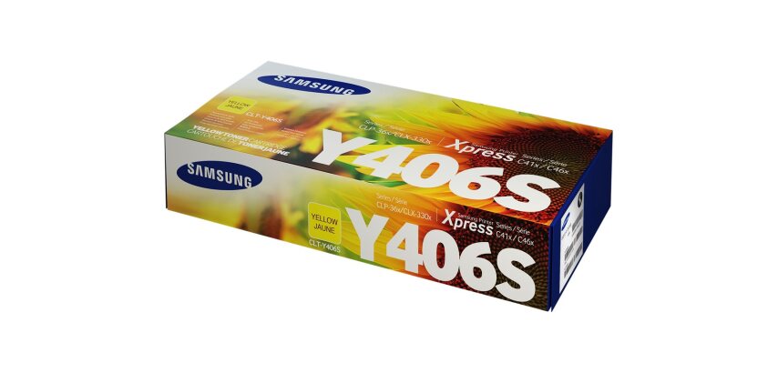 Samsung CLT-Y406S Toner jaune authentique