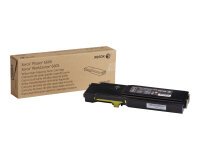 Xerox Phaser 6600 - haute capacité - jaune - original - cartouche de toner
