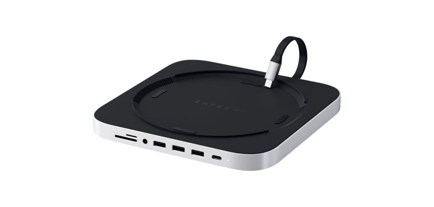 Belkin ST-ABHFS station d'accueil USB 2.0 Type-C Noir, Argent