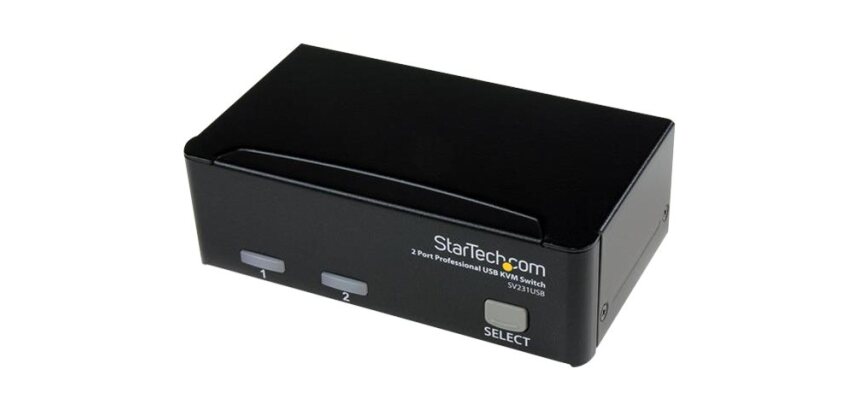 StarTech.com Commutateur KVM 2 Ports VGA USB - Switch KVM - 1920x1440