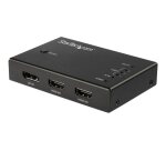 StarTech.com Switch commutateur HDMI 4K 60 Hz à 4 entrées - 3x HDMI 1x DisplayPort