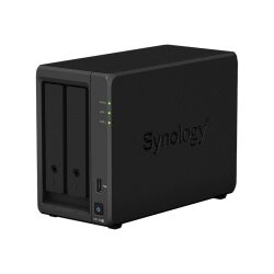 Synology DiskStation DS720+ serveur de stockage NAS Bureau Intel® Celeron® J4125 2 Go DDR4 0 To Noir