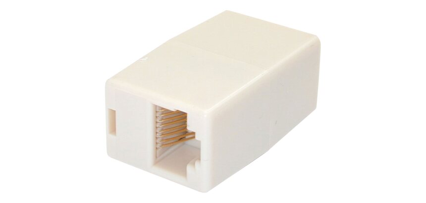 StarTech.com Coupleur RJ45 Cat5e modulaire en ligne - Adaptateur RJ45 vers RJ45 - F/F - Paquet de 10 - Beige