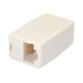 StarTech.com Coupleur RJ45 Cat5e modulaire en ligne - Adaptateur RJ45 vers RJ45 - F/F - Paquet de 10 - Beige