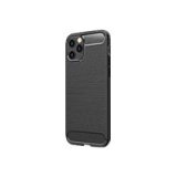 DLH COQUE SILICONE NOIRE POUR APPLE IPHONE 12 ET IPHONE 12 PRO