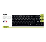 Port Designs 900753 clavier Bureau USB AZERTY Français Noir
