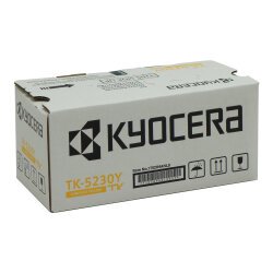 Toner kyoceraá mita tk-5230yá jaune 2200 pag
