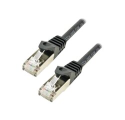 MCL FCC7BMSHF-3M/N câble de réseau Noir Cat7 S/FTP (S-STP) Rond