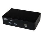 StarTech.com Commutateur KVM HDMI USB 2 ports avec audio et concentrateur USB 2.0