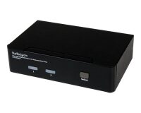 StarTech.com Commutateur KVM HDMI USB 2 ports avec audio et concentrateur USB 2.0