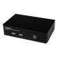 StarTech.com Commutateur KVM HDMI USB 2 ports avec audio et concentrateur USB 2.0