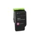 Lexmark - Extra High Yield - magenta - original - toner cartridge - LCCP, LRP