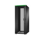 APC Baie EasyRack 800mm/42U/1200mm avec toit, panneau latéral, roulettes, noir