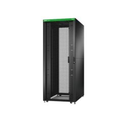 APC Baie EasyRack 800mm/42U/1200mm avec toit, panneau latéral, roulettes, noir