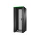 APC Baie EasyRack 800mm/42U/1200mm avec toit, panneau latéral, roulettes, noir