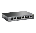 TP-Link TL-SG108PE Géré L2 Gigabit Ethernet (10/100/1000) Connexion Ethernet, supportant l'alimentation via ce port (PoE) Noir