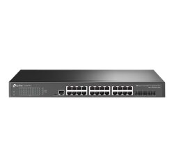 TP-Link Omada SG3428X commutateur réseau Géré L2+/L3 Gigabit Ethernet (10/100/1000) 1U Noir