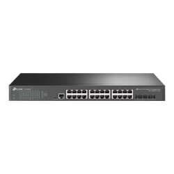 TP-Link Omada SG3428X commutateur réseau Géré L2+/L3 Gigabit Ethernet (10/100/1000) 1U Noir
