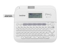 Etiqueteuse bureautique pro PT-D410 18mm + adaptateur, ruban TZe 4m, câble