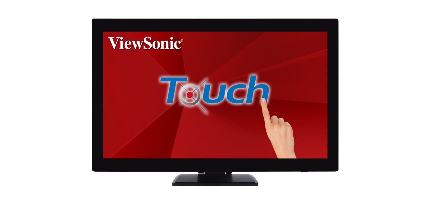 Viewsonic TD2760 écran plat de PC 68,6 cm (27") 1920 x 1080 pixels Full HD LED Écran tactile Multi-utilisateur Noir
