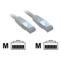 MCL Cable RJ45 Cat6 1.0 m Black câble de réseau Noir 1 m F/UTP (FTP)