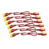 APC AP8704S-WWX340 câble électrique Rouge 1,22 m Coupleur C13 Coupleur C14
