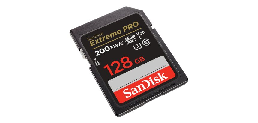 Carte mémoire SDXC UHS-I SanDisk Extreme PRO 128 Go - Classe 10