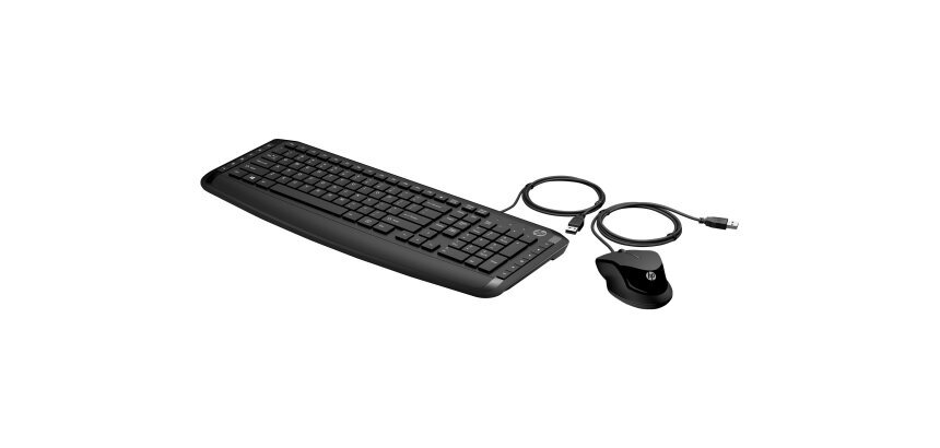 HP Pavilion KEYBOARD AND MOUSE 200 clavier Souris incluse Universel USB Noir