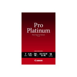 Canon Photo Paper Pro Platinum - photo paper - 10 sheet(s) - A3 Plus - 300 g/m²