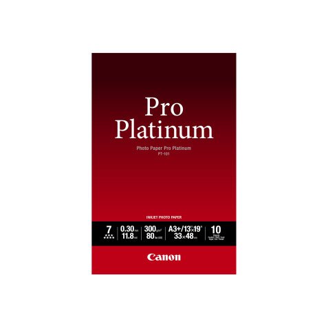 Canon Photo Paper Pro Platinum - photo paper - 10 sheet(s) - A3 Plus - 300 g/m²