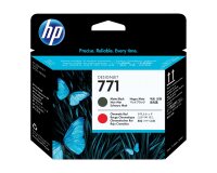 HP 771 - matte black, chromatic red - printhead