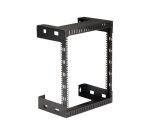 StarTech.com Rack Réseau Mural 12U à 2 Montants, Rack Serveur 19" à Cadre Ouvert, Profondeur 12", Rack de Données Mural pour IT/AV/Panneau de Patch/Equipement IT - Écrou et Vis de Cage Inclus