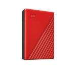 Western Digital My Passport disque dur externe 4 To 3.2 Gen 1 (3.1 Gen 1) Rouge
