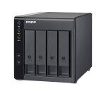 QNAP TR-004 Boîtier de disques de stockage Boîtier disque dur/SSD Noir 2.5/3.5"