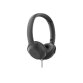 Philips TPV UH 201 BK Headset Bedraad Hoofdband Oproepen/muziek Zwart