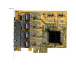StarTech.com Carte réseau PCI Express à 4 ports Gigabit Ethernet