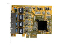 StarTech.com Carte réseau PCI Express à 4 ports Gigabit Ethernet