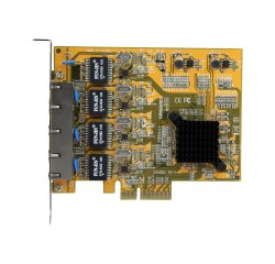 StarTech.com Carte réseau PCI Express à 4 ports Gigabit Ethernet