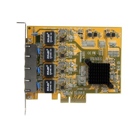 StarTech.com Carte réseau PCI Express à 4 ports Gigabit Ethernet