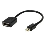 MCL MC396-0.15M câble DisplayPort 0,15 m Mini DisplayPort Noir