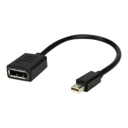 MCL MC396-0.15M câble DisplayPort 0,15 m Mini DisplayPort Noir