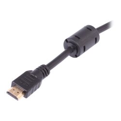 Uniformatic 1.8m HDMI m/m câble HDMI 1,8 m HDMI Type A (Standard) Noir