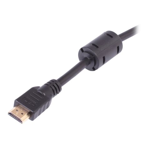 Uniformatic 1.8m HDMI m/m câble HDMI 1,8 m HDMI Type A (Standard) Noir
