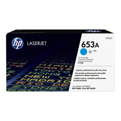 HP 653A - cyan - original - LaserJet - cartouche de toner (CF321A)