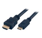MCL 2m HDMI câble HDMI HDMI Type A (Standard) HDMI Type C (Mini) Noir