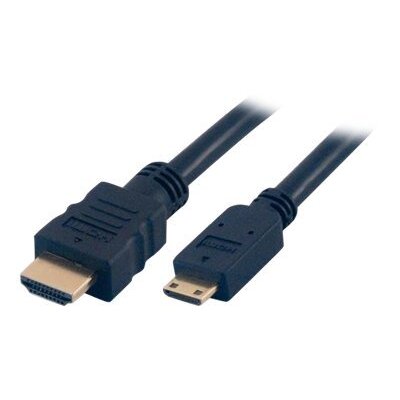 MCL 2m HDMI câble HDMI HDMI Type A (Standard) HDMI Type C (Mini) Noir