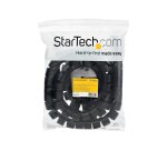 StarTech.com Gaine spirale range-câble Noir - 2,5 m - Diamètre de 45 mm