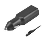 DLH Chargeur voiture allume-cigare 45W pour Microsoft Surface Pro / Go / laptop