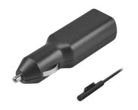 DLH CHARGEUR VOITURE ALLUME-CIGARE 45W pour MICROSOFT Surface Pro / Go / Laptop